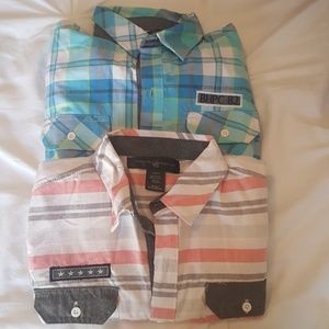 NWT boys button ups